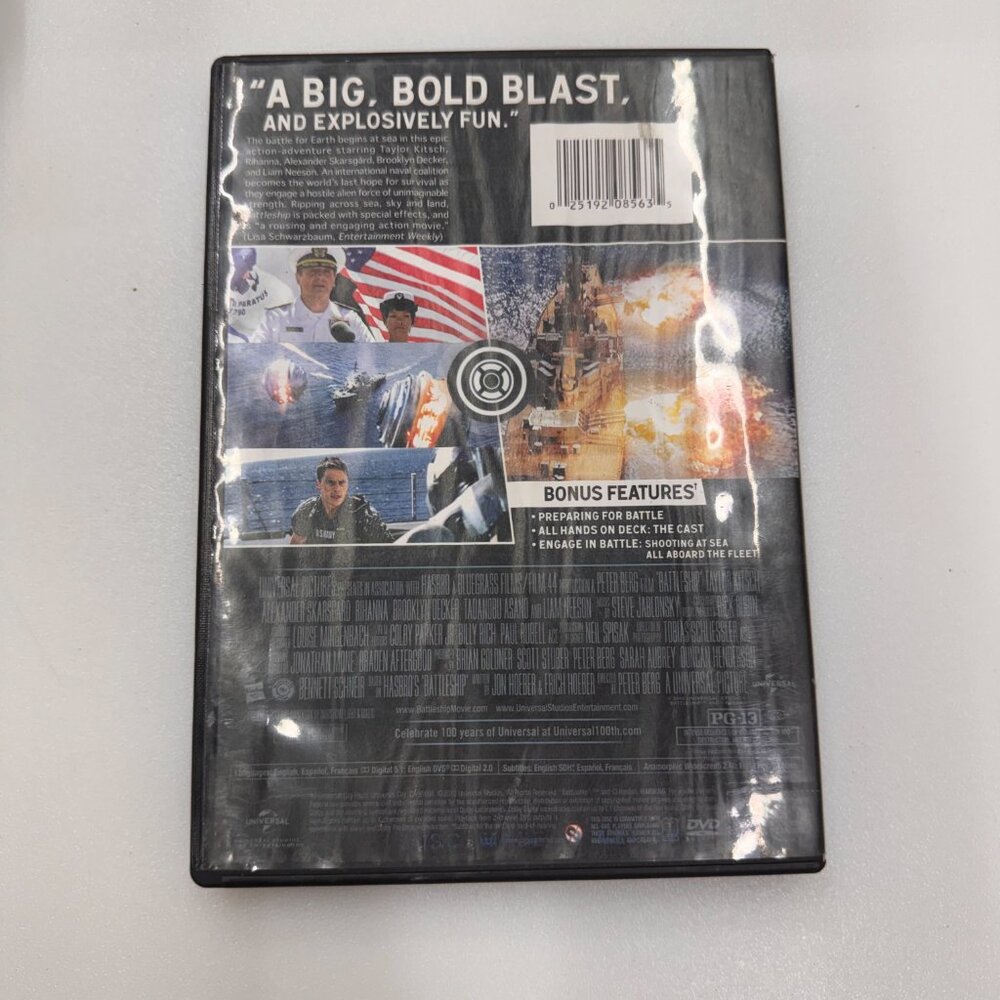 Battleship [DVD] Disc Tested, Working - Picture 2 of 3